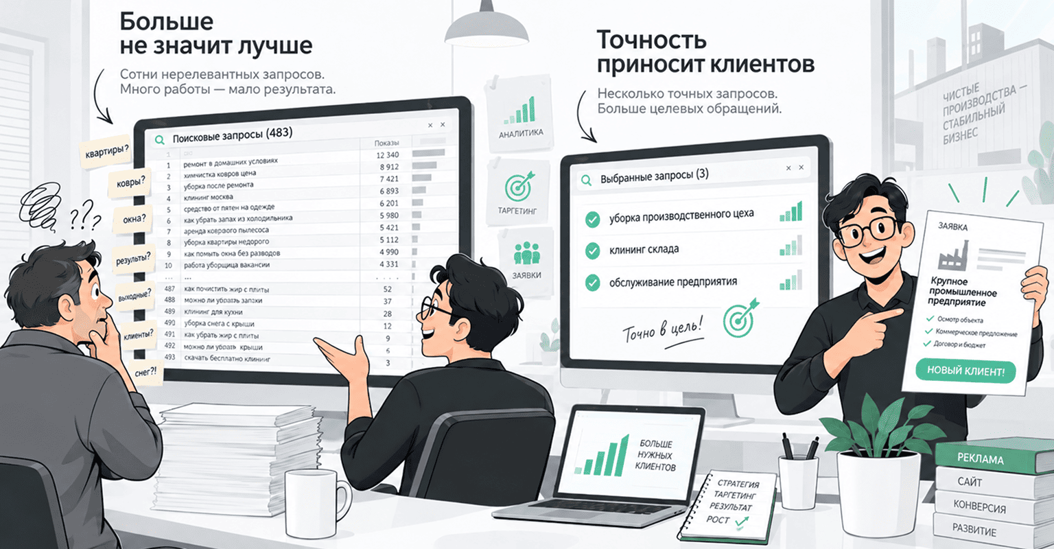Сбор семантического ядра